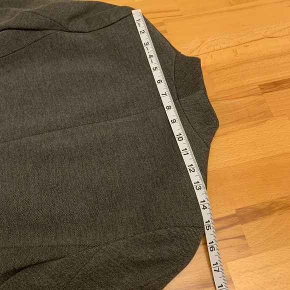 J.Crew Heather grey open blazer size 4 - Picture 16 of 16